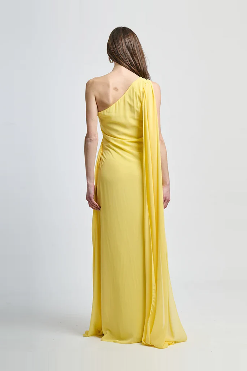 Venus One Shoulder Maxi Dress