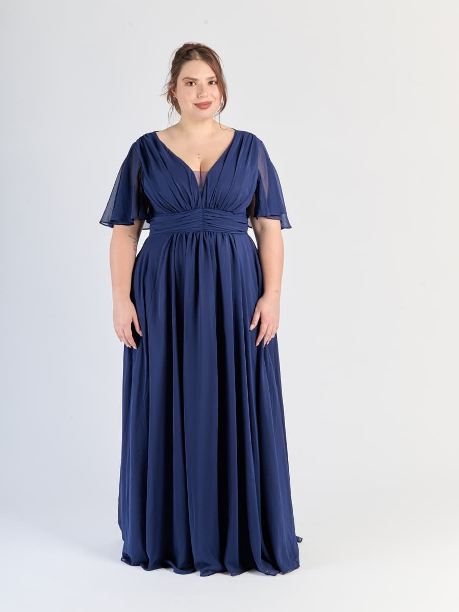 Vestito plus size Navy