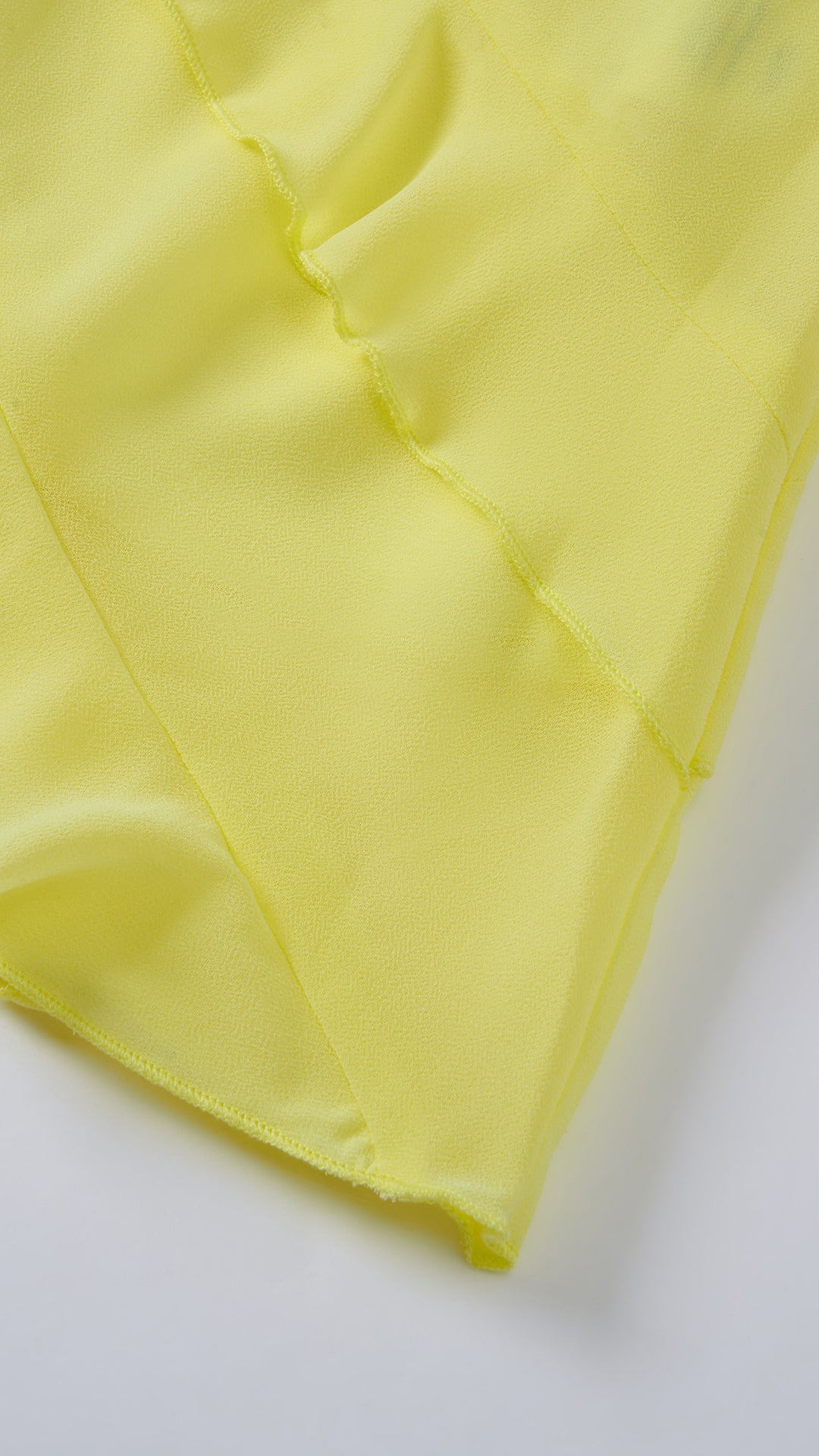 Vestito Donna Spalline Sottili con Balze Oblique, Abito Midi Smanicato Scollatura a V, Modello Elegante per Serate e Vacanze