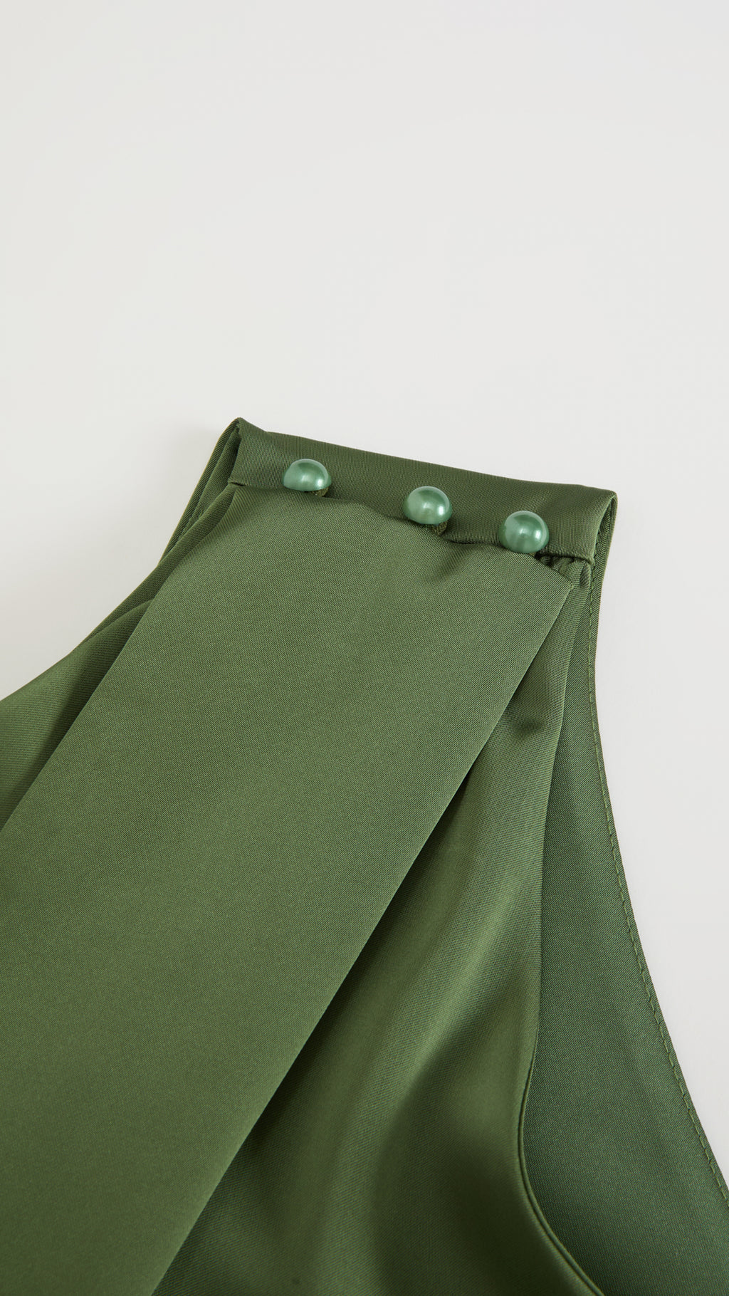 Abito Lungo Monospalla con Collarino e Fiocco in Satin - Eleganza per Matrimoni e Serate Speciali（副本）