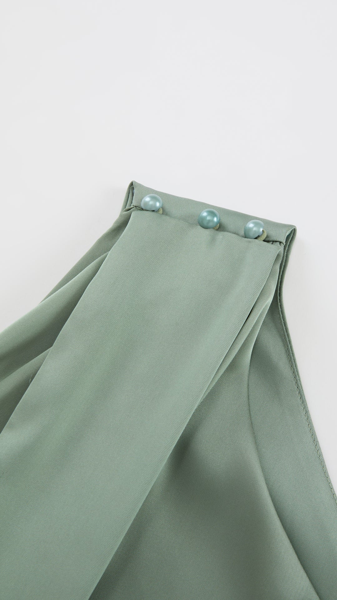 Abito Lungo Monospalla con Collarino e Fiocco in Satin - Eleganza per Matrimoni e Serate Speciali