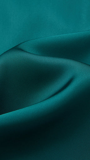 Abito Lungo Monospalla in Satin con Spacco - Eleganza Senza Tempo per Matrimoni e Serate