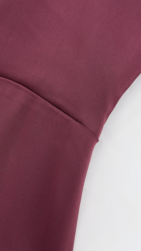 Abito Lungo a Spalline in Satin con Busto a Cuore - Eleganza per Matrimoni e Serate Speciali