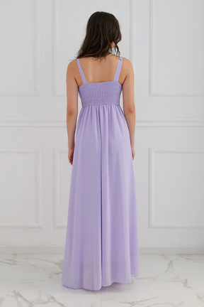 Zoe Long Tulle Wide Bridesmaid Dress