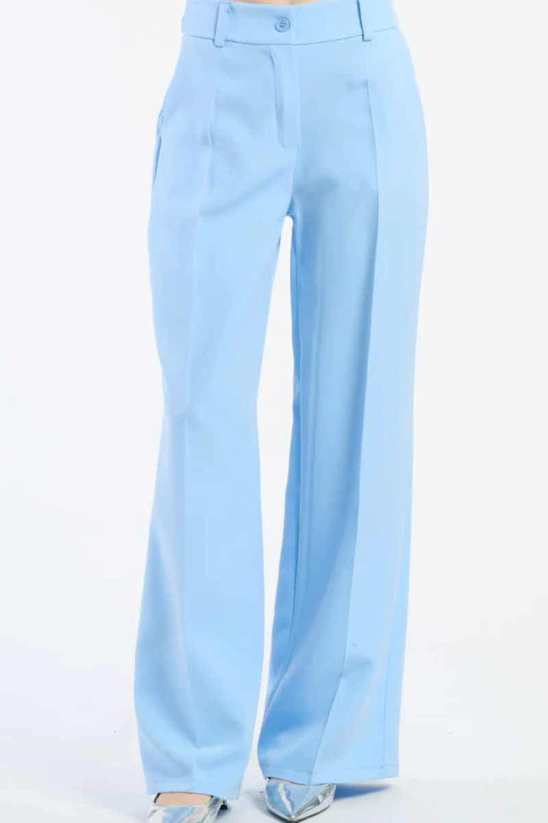 Pantaloni eleganți drepți Fabia de purtat zilnic