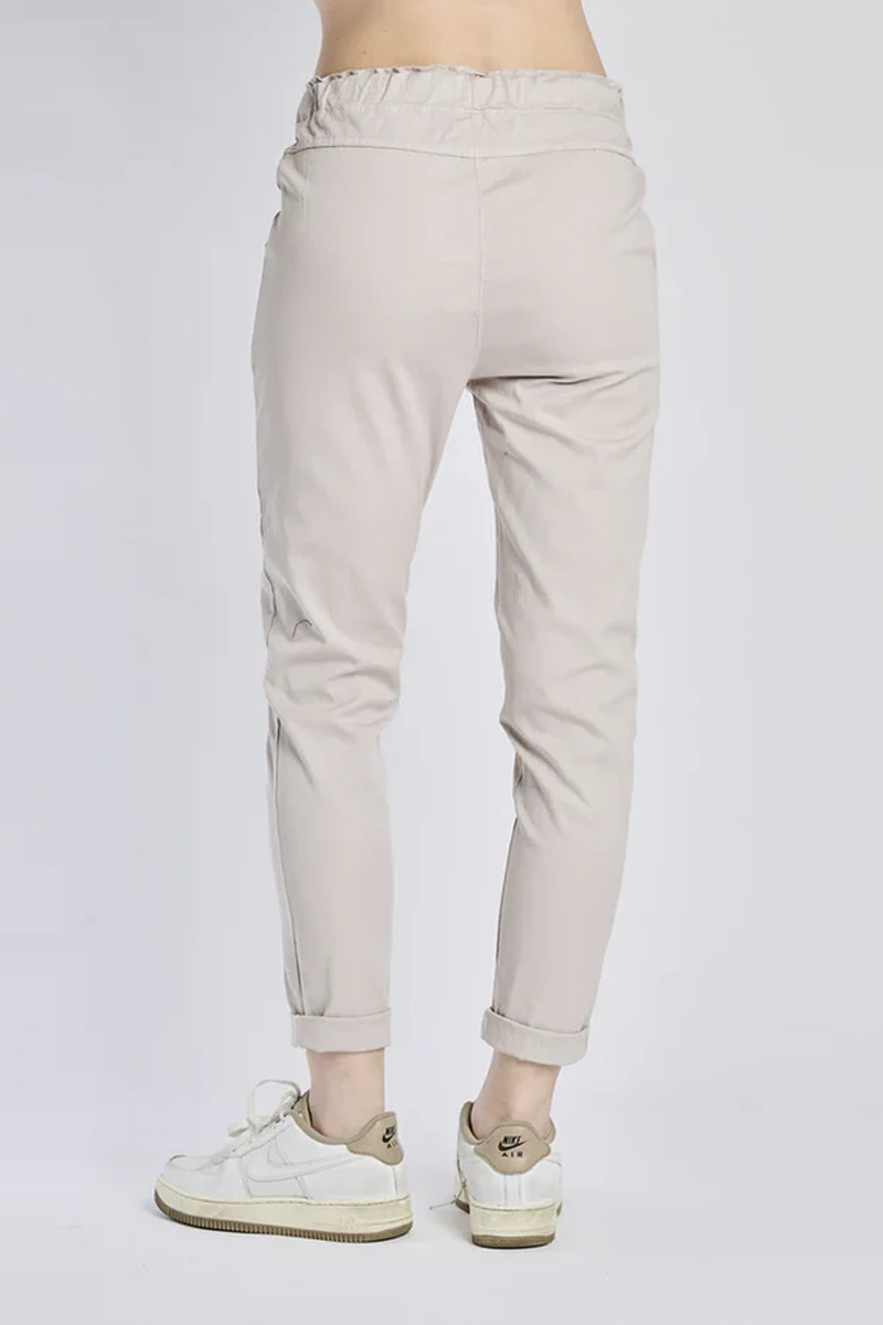 Pantaloni jogger din bumbac Teodora