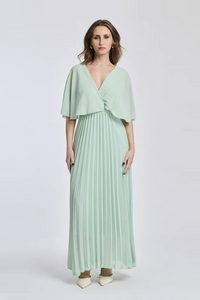 Abito in chiffon plisettato Ivonne