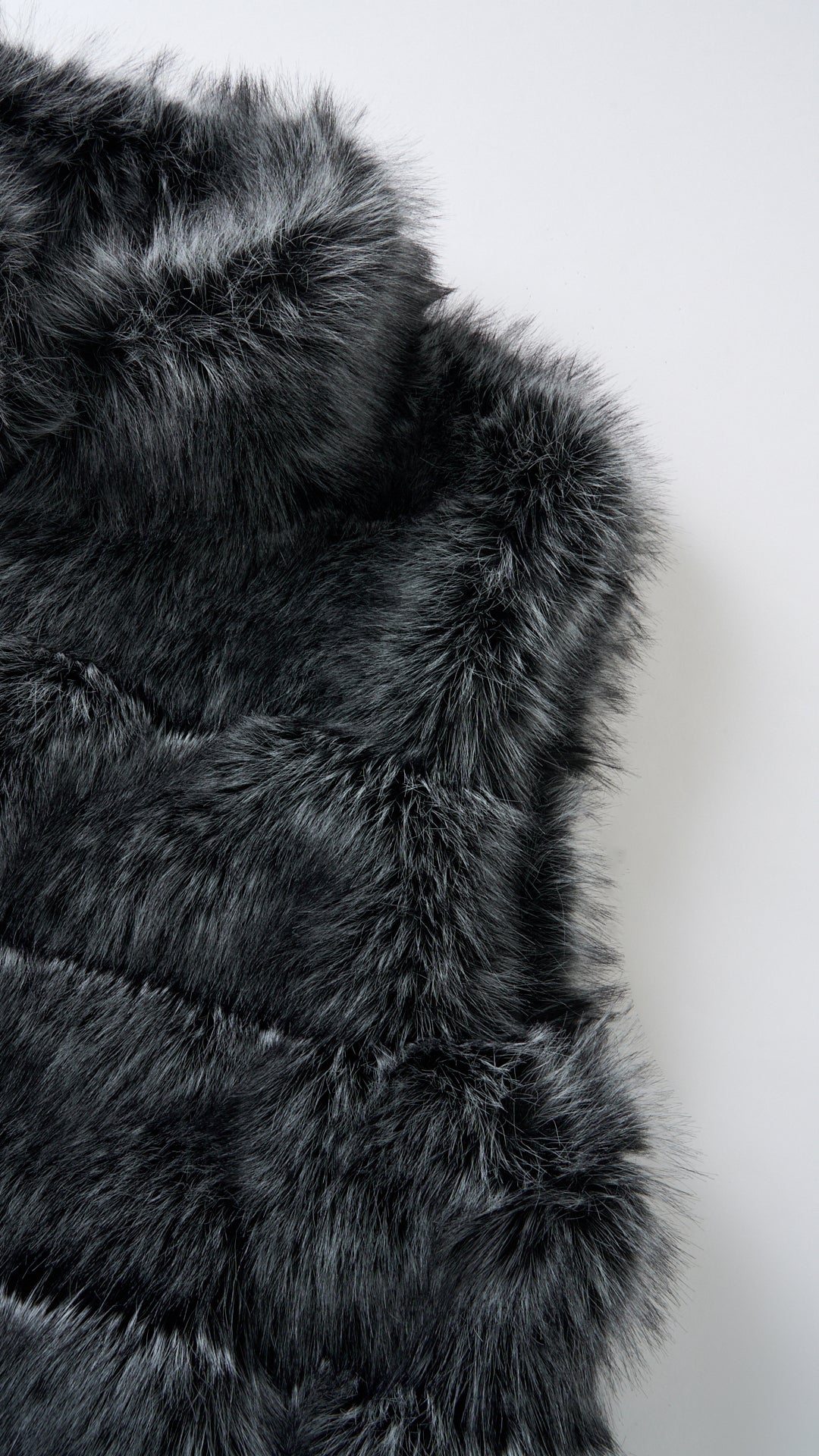 Gilet Senza Maniche Donna in Pelliccia Sintetica, Modello Collo Alto Elegante, Gilet Corto Invernale Casual per Abbinamenti Outfit