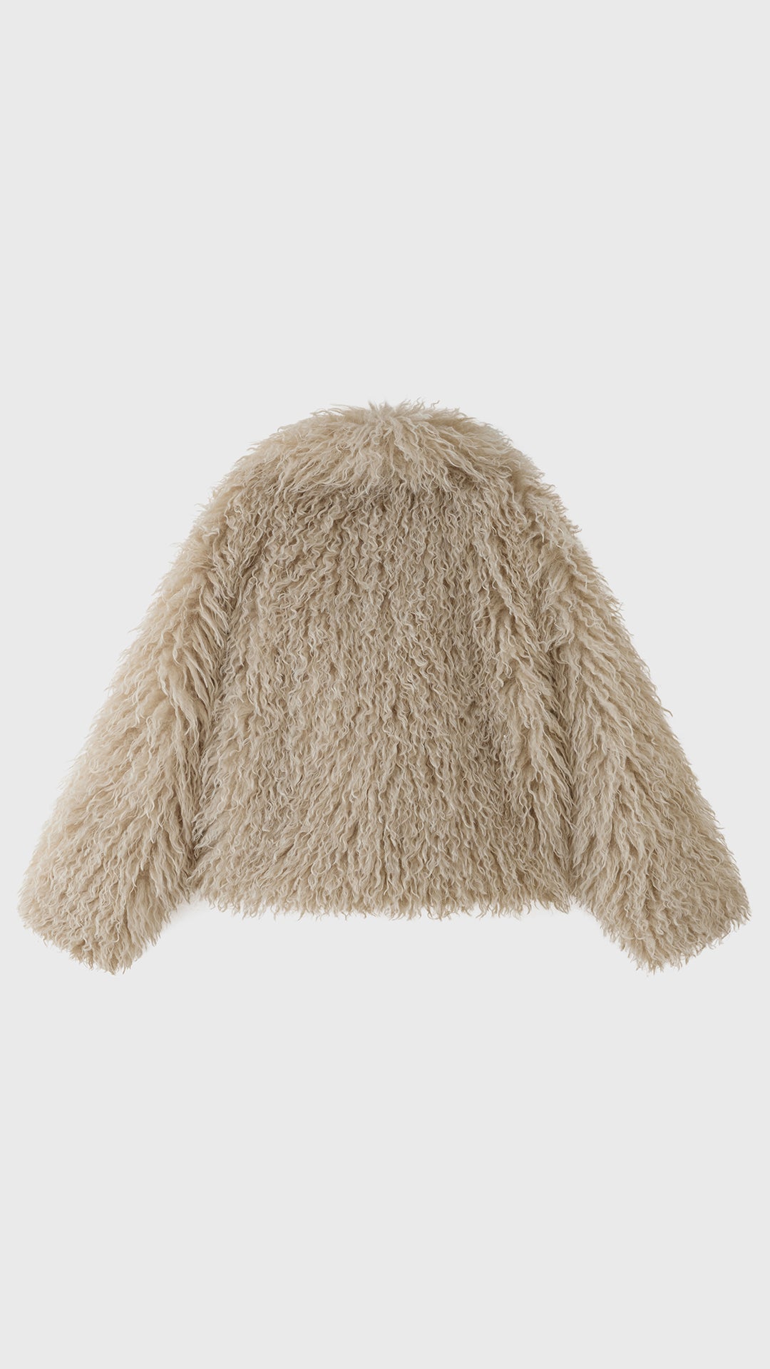Giacca Corta Donna in Pelliccia Sintetica, Cappotto con Collo a Revers Ampio, Modello Soffice Caldo Autunno Inverno, Taglie S/M e L/XL