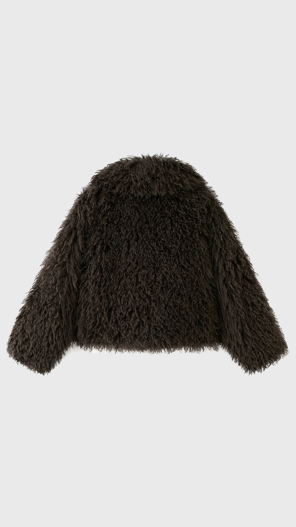Giacca Corta Donna in Pelliccia Sintetica, Cappotto con Collo a Revers Ampio, Modello Soffice Caldo Autunno Inverno, Taglie S/M e L/XL