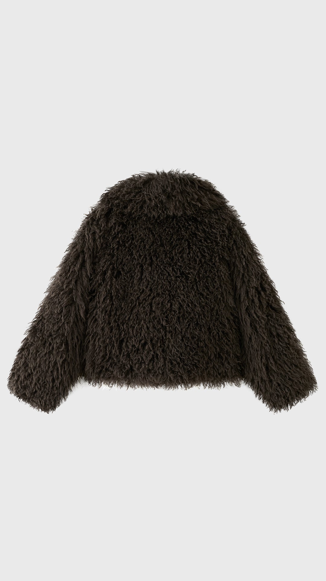 Giacca Corta Donna in Pelliccia Sintetica, Cappotto con Collo a Revers Ampio, Modello Soffice Caldo Autunno Inverno, Taglie S/M e L/XL