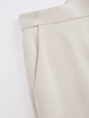 Pantaloni Donna Dritto - Taglio Slim Fit Elegante per Ufficio e Occasioni Formali