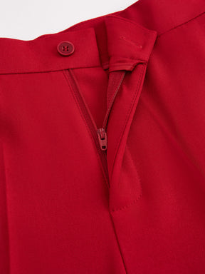 Pantaloni Donna Dritto - Taglio Slim Fit Elegante per Ufficio e Occasioni Formali