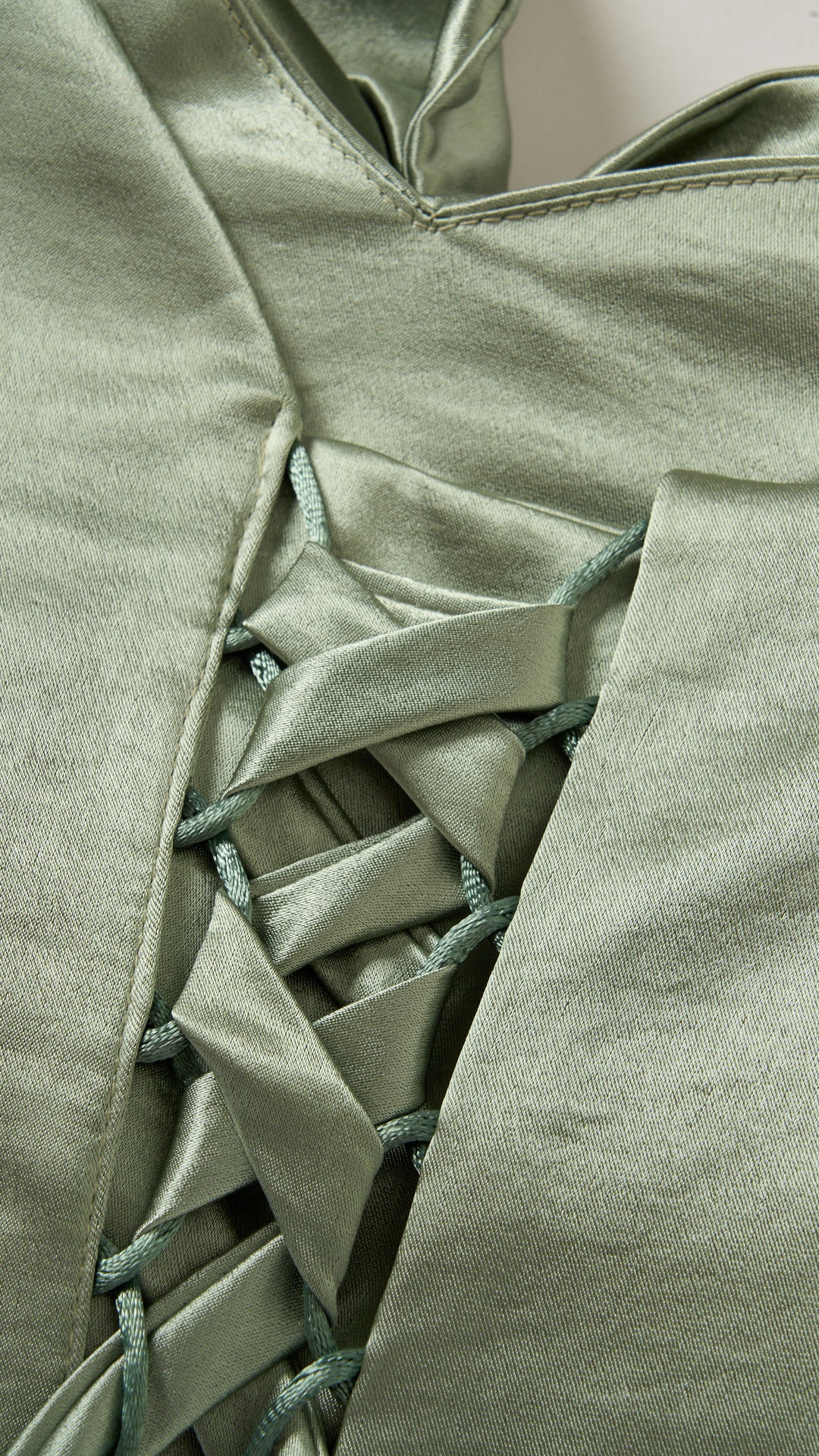 Vestito Lungo Satin Donna Spallina Singola con Maxi Fiocco, Abito Elegante da Cerimonia e Festa Smanicato（副本）