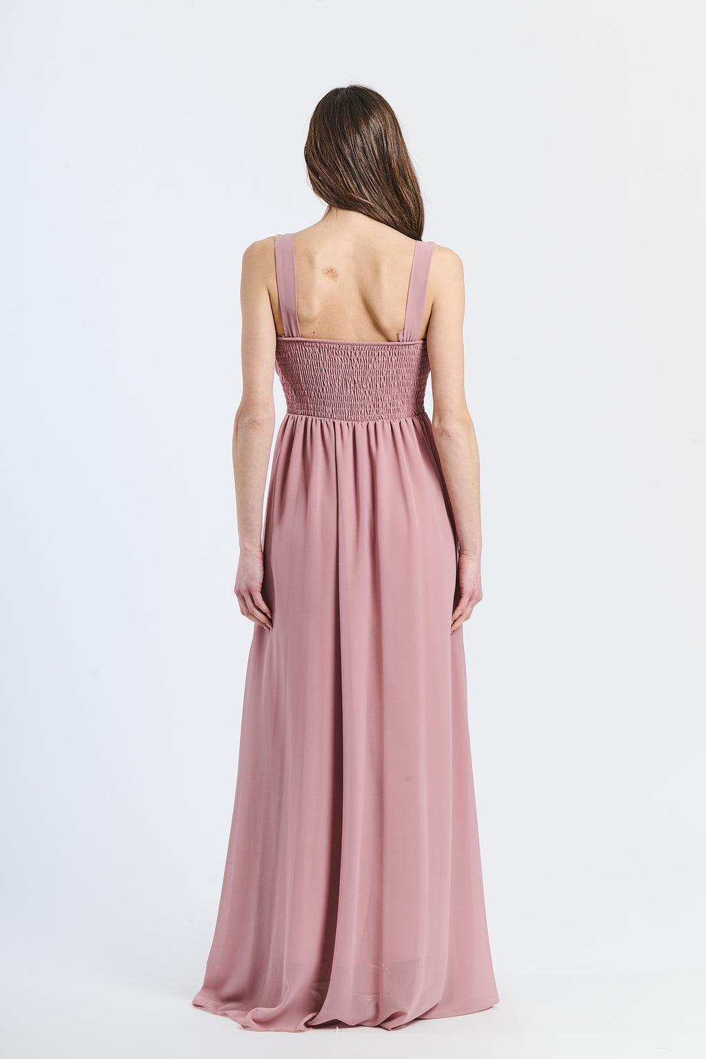 Zoe Long Tulle Wide Bridesmaid Dress