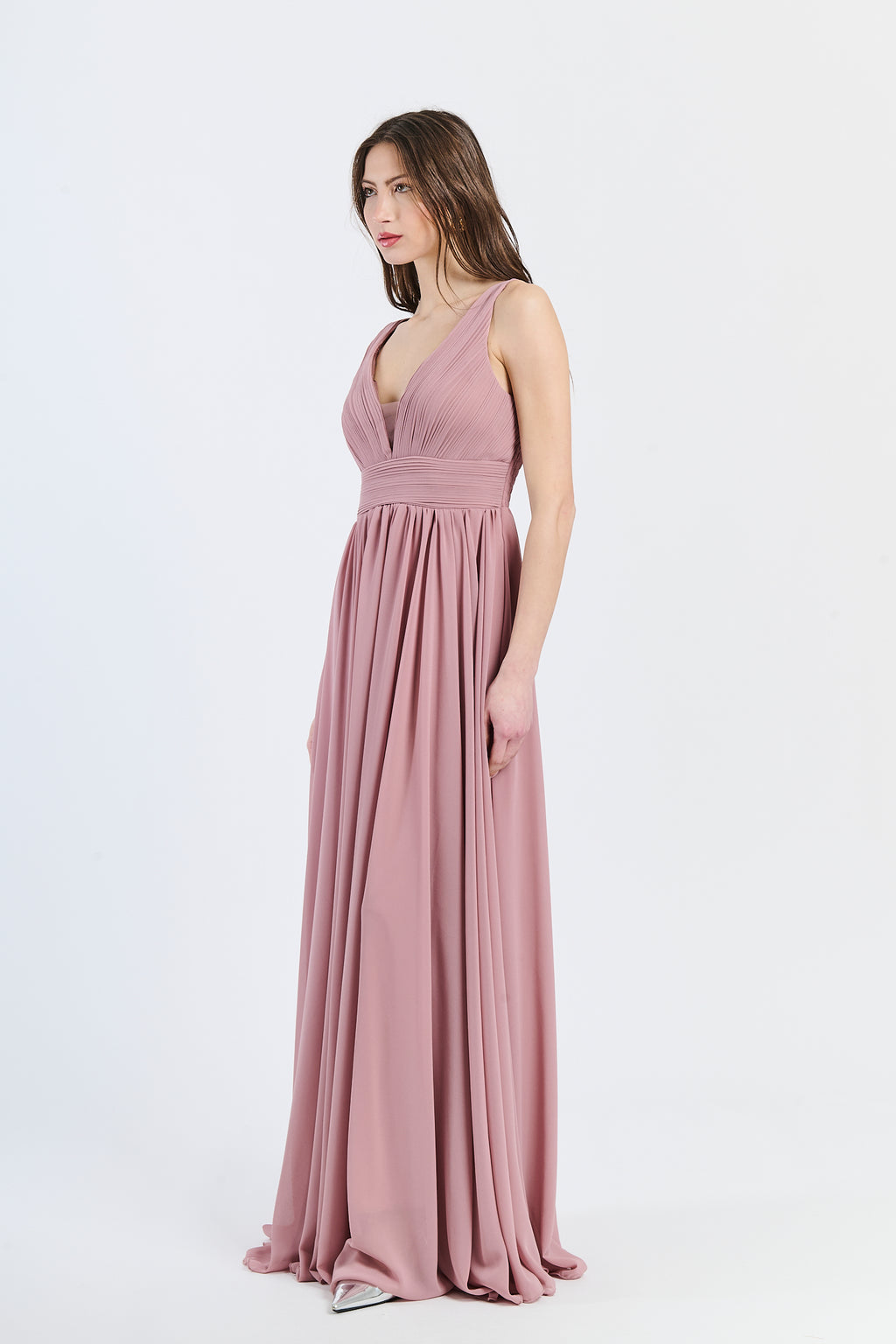 Zoe Long Tulle Wide Bridesmaid Dress