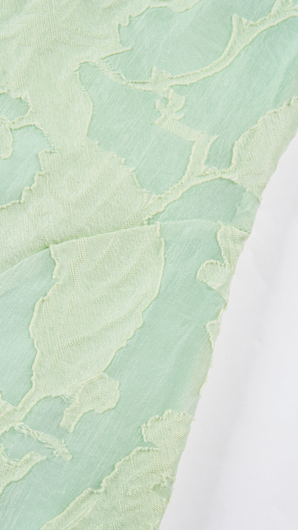 Abito midi elegante a spalline sottili con scollo a fascia, tessuto jacquard floreale e dettaglio a croce sul retro（副本）
