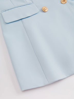 Completo Donna Due Pezzi - Blazer Doppiopetto e Pantaloni per Ufficio e Cerimonie