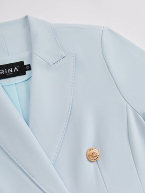 Completo Donna Due Pezzi - Blazer Doppiopetto e Pantaloni per Ufficio e Cerimonie