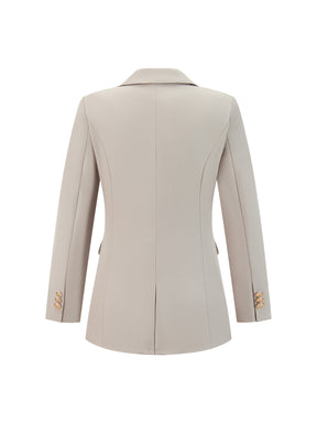 Completo Donna Due Pezzi - Blazer Doppiopetto e Pantaloni per Ufficio e Cerimonie