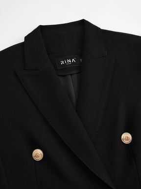 Completo Donna Due Pezzi - Blazer Doppiopetto e Pantaloni per Ufficio e Cerimonie