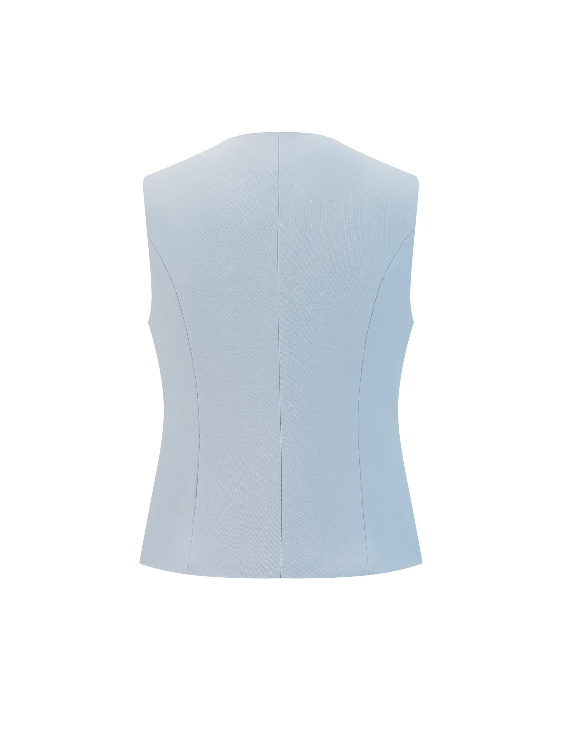 Gilet Donna Elegante a Collo V - Modello Slim Fit per Ufficio e Combinazioni