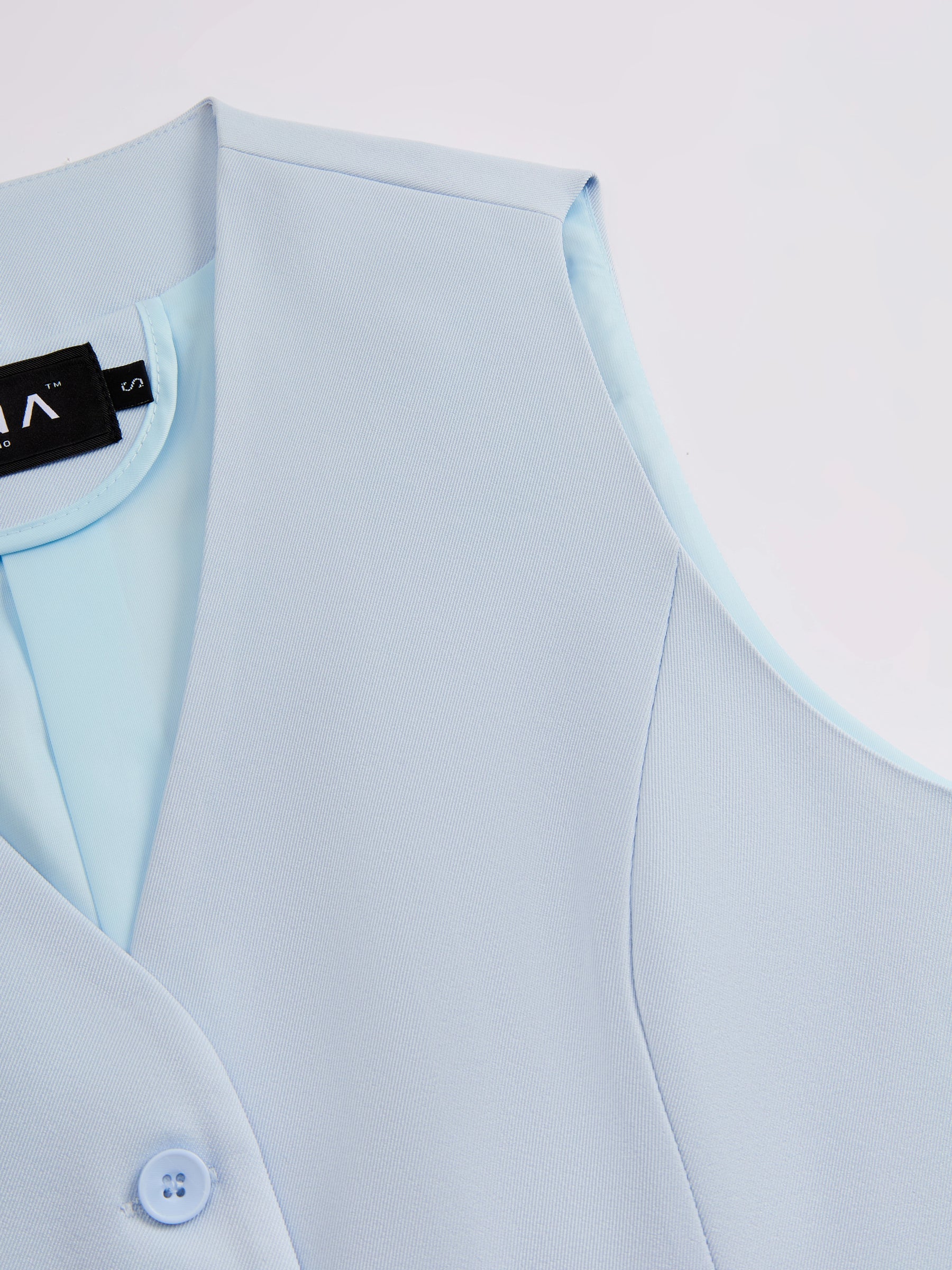 Gilet Donna Elegante a Collo V - Modello Slim Fit per Ufficio e Combinazioni