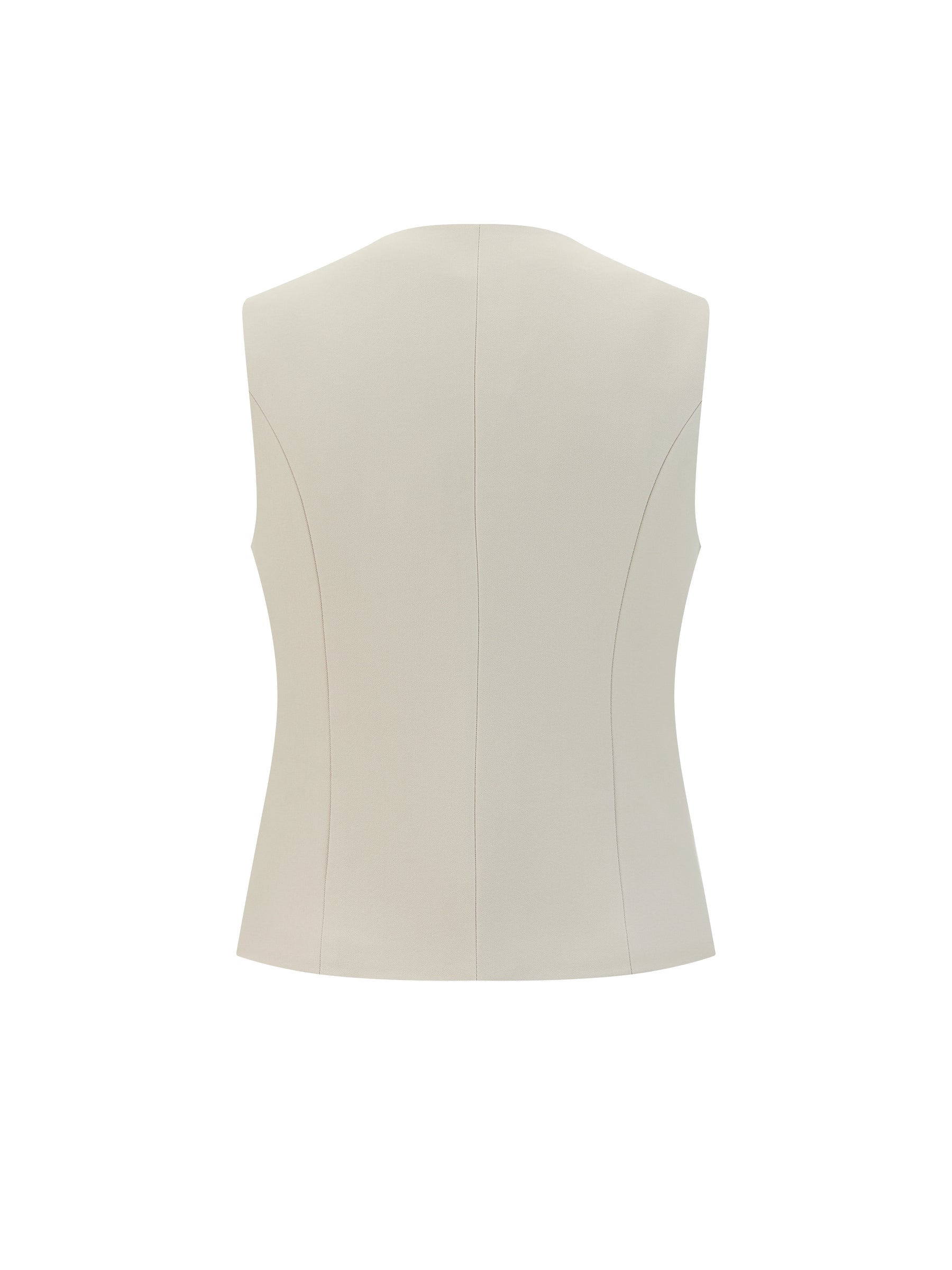 Gilet Donna Elegante a Collo V - Modello Slim Fit per Ufficio e Combinazioni