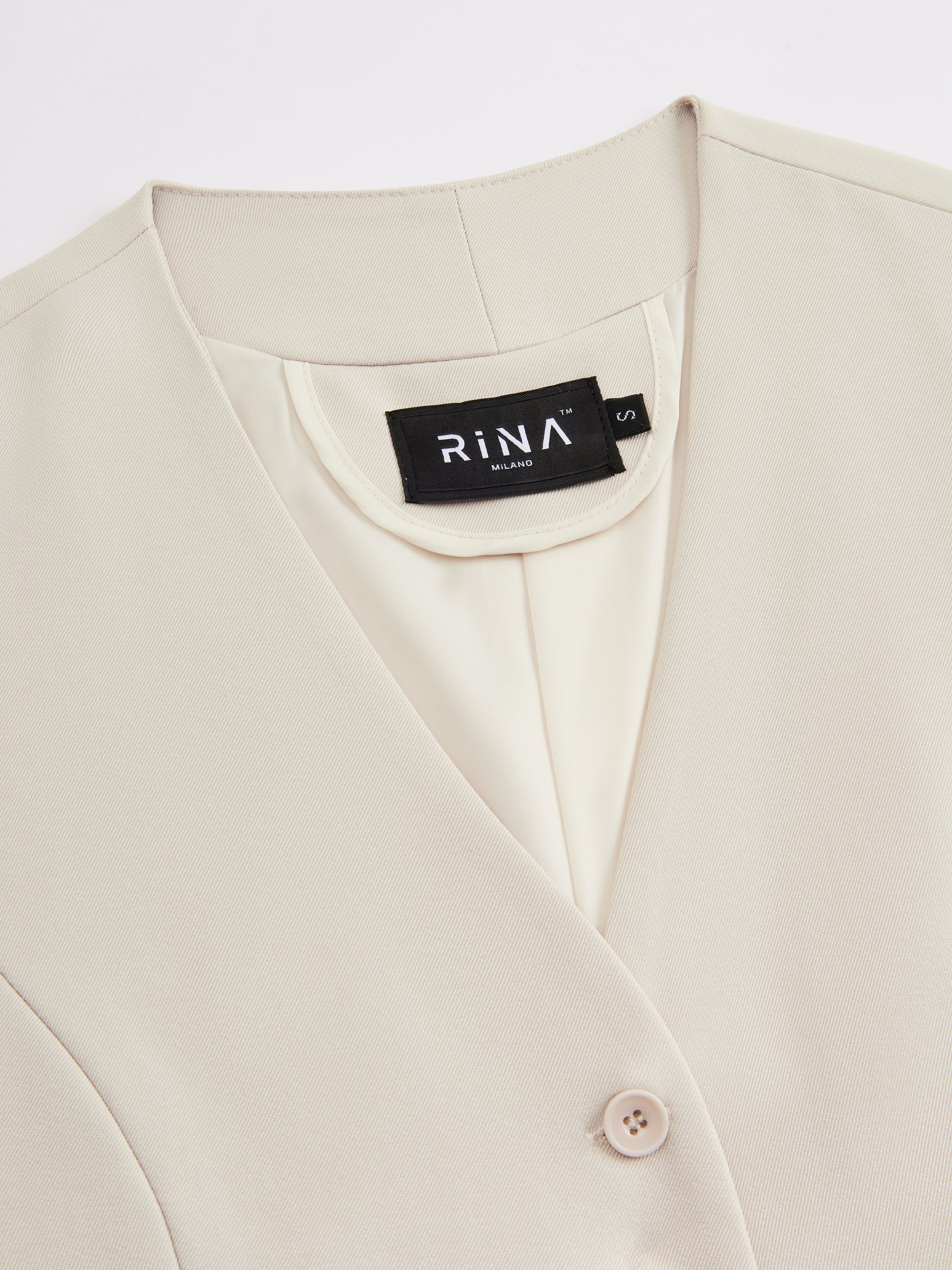 Gilet Donna Elegante a Collo V - Modello Slim Fit per Ufficio e Combinazioni