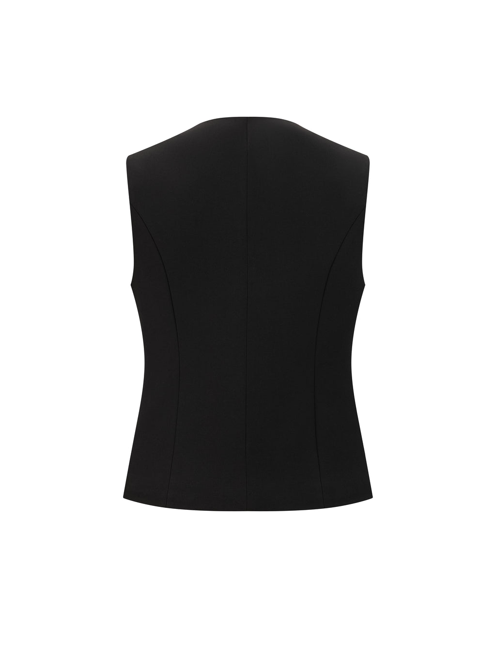 Gilet Donna Elegante a Collo V - Modello Slim Fit per Ufficio e Combinazioni