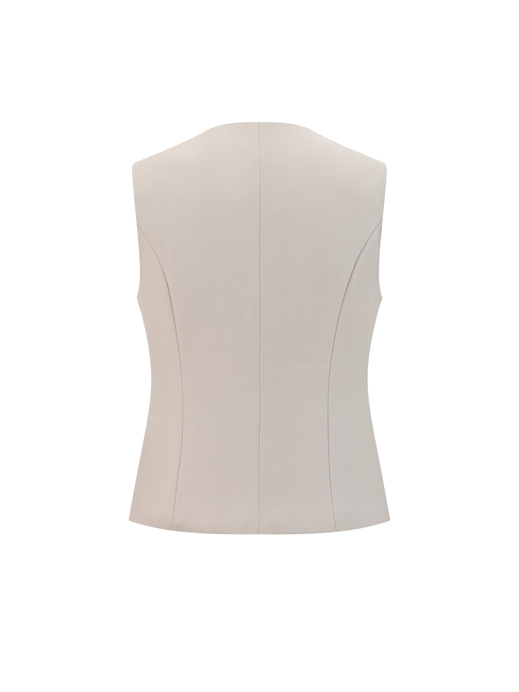 Gilet Donna Elegante a Collo V - Modello Slim Fit per Ufficio e Combinazioni