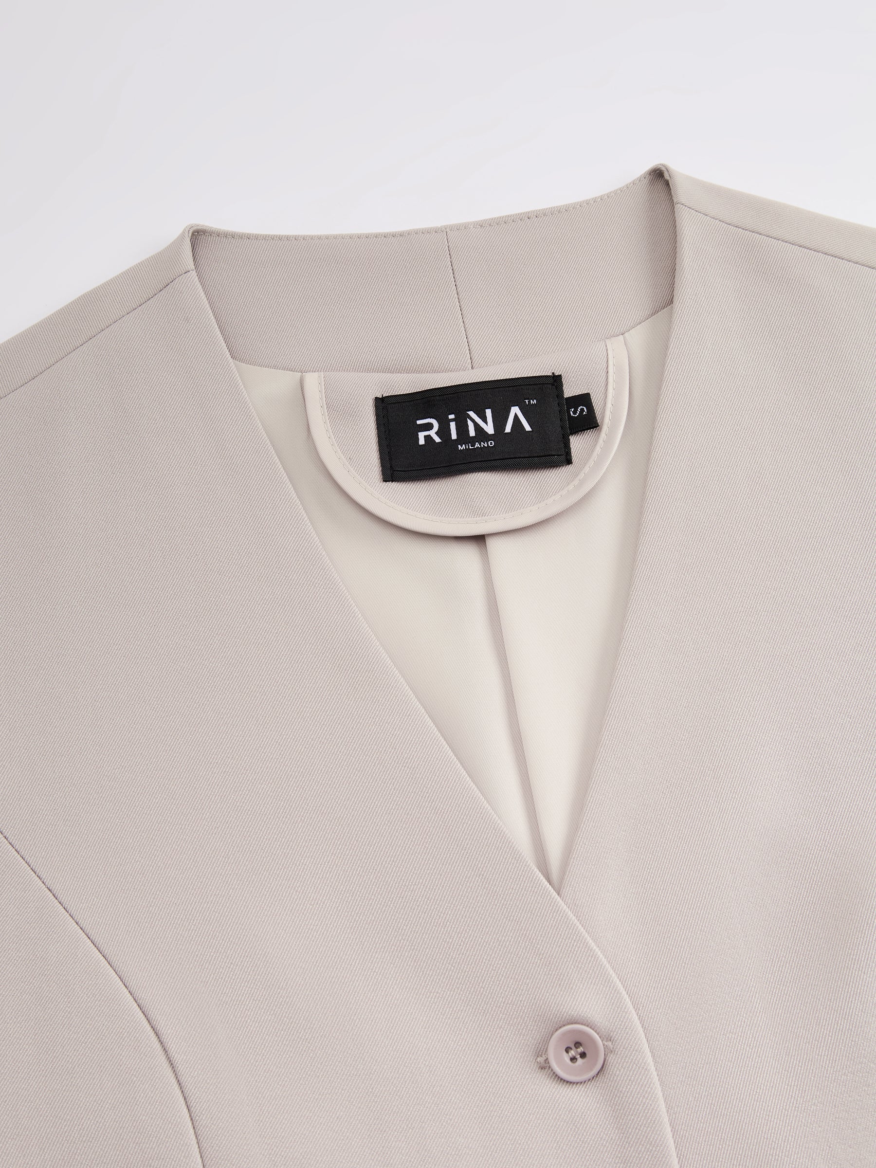 Gilet Donna Elegante a Collo V - Modello Slim Fit per Ufficio e Combinazioni