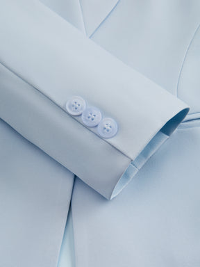 Blazer Donna Professionale - Modello Classico a Un Bottone per Stile Quotidiano