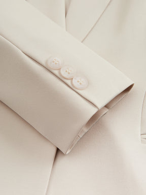 Blazer Donna Professionale - Modello Classico a Un Bottone per Stile Quotidiano