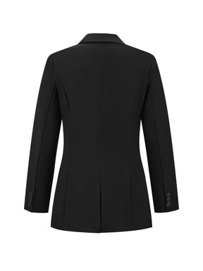 Blazer Donna Professionale - Modello Classico a Un Bottone per Stile Quotidiano