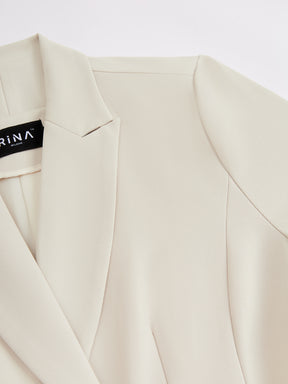 Blazer doppiopetto da donna - Stile classico con bottoni raffinati - Abbigliamento professionale e sofisticato, adatto sia per occasioni formali che quotidiane