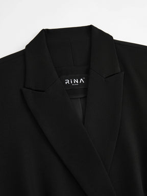 Blazer doppiopetto da donna - Stile classico con bottoni raffinati - Abbigliamento professionale e sofisticato, adatto sia per occasioni formali che quotidiane