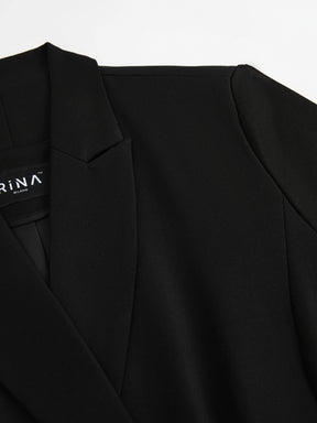 Blazer doppiopetto da donna - Stile classico con bottoni raffinati - Abbigliamento professionale e sofisticato, adatto sia per occasioni formali che quotidiane