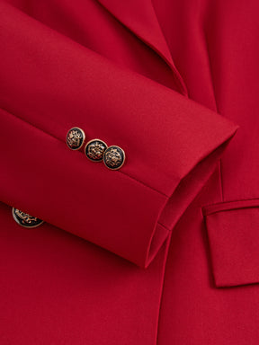 Blazer doppiopetto da donna - Stile classico con bottoni raffinati - Abbigliamento professionale e sofisticato, adatto sia per occasioni formali che quotidiane