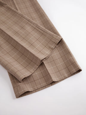 Tuta Donna Elegante - Giacca con Motivo e Pantaloni per Look Sophisticato