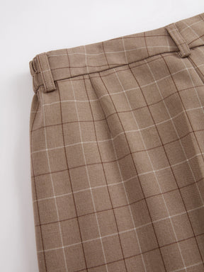 Tuta Donna Elegante - Giacca con Motivo e Pantaloni per Look Sophisticato