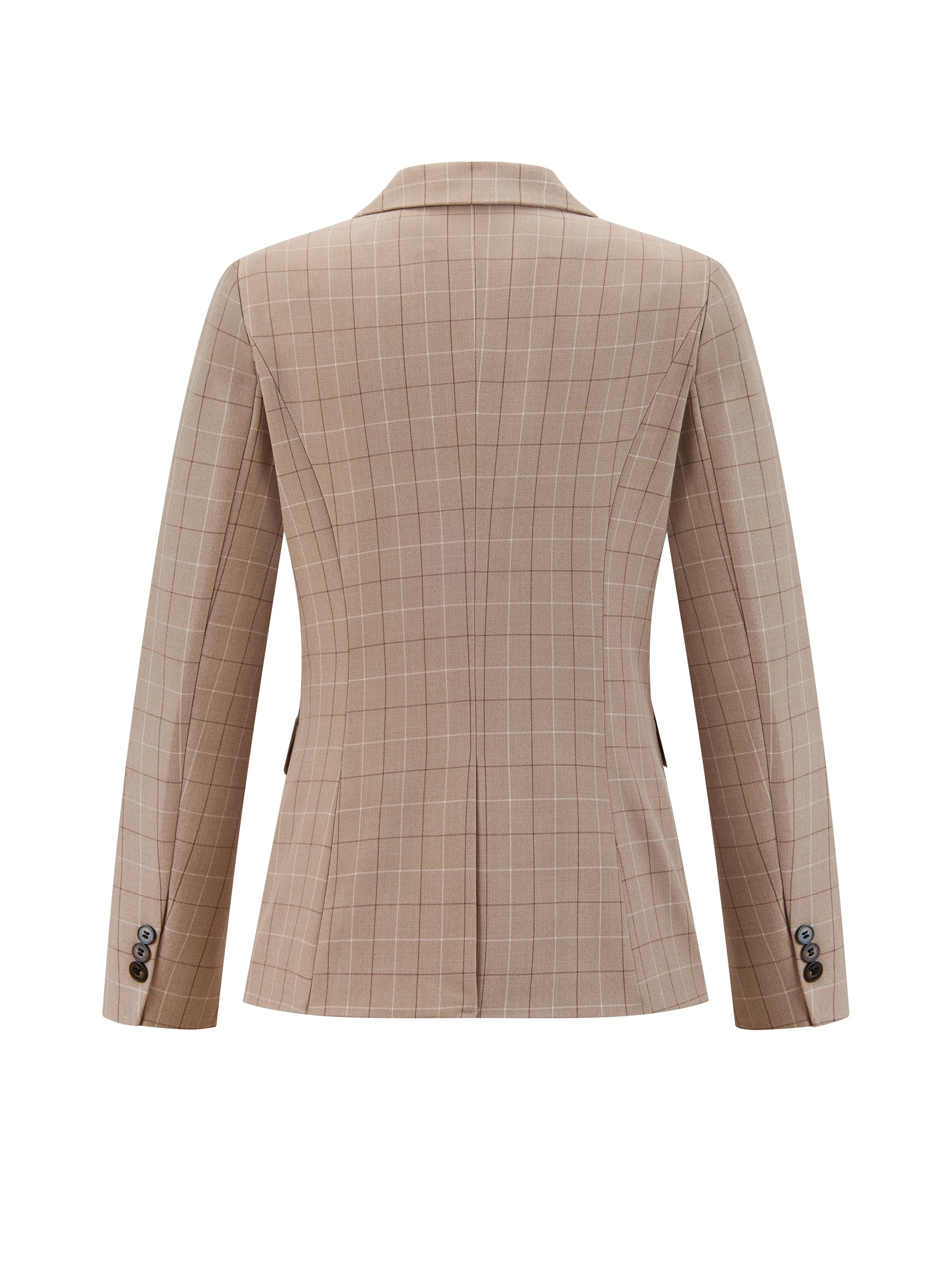 Tuta Donna Elegante - Giacca con Motivo e Pantaloni per Look Sophisticato