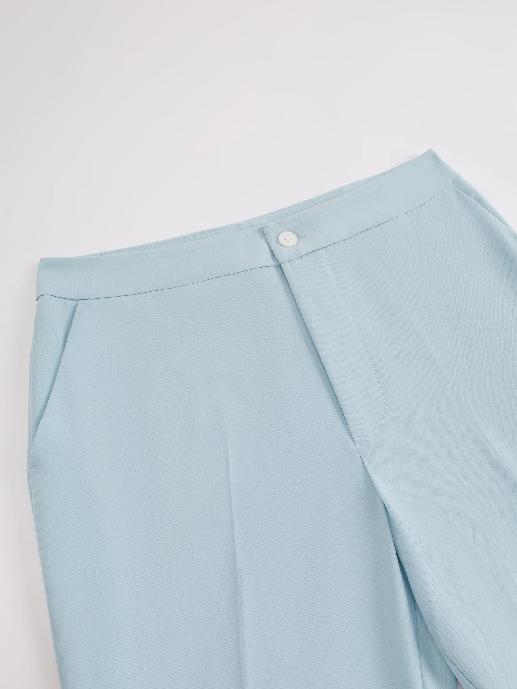 Set Blazer e Pantaloni Donna - Design con Pieghe Frontali per Stile Professionale