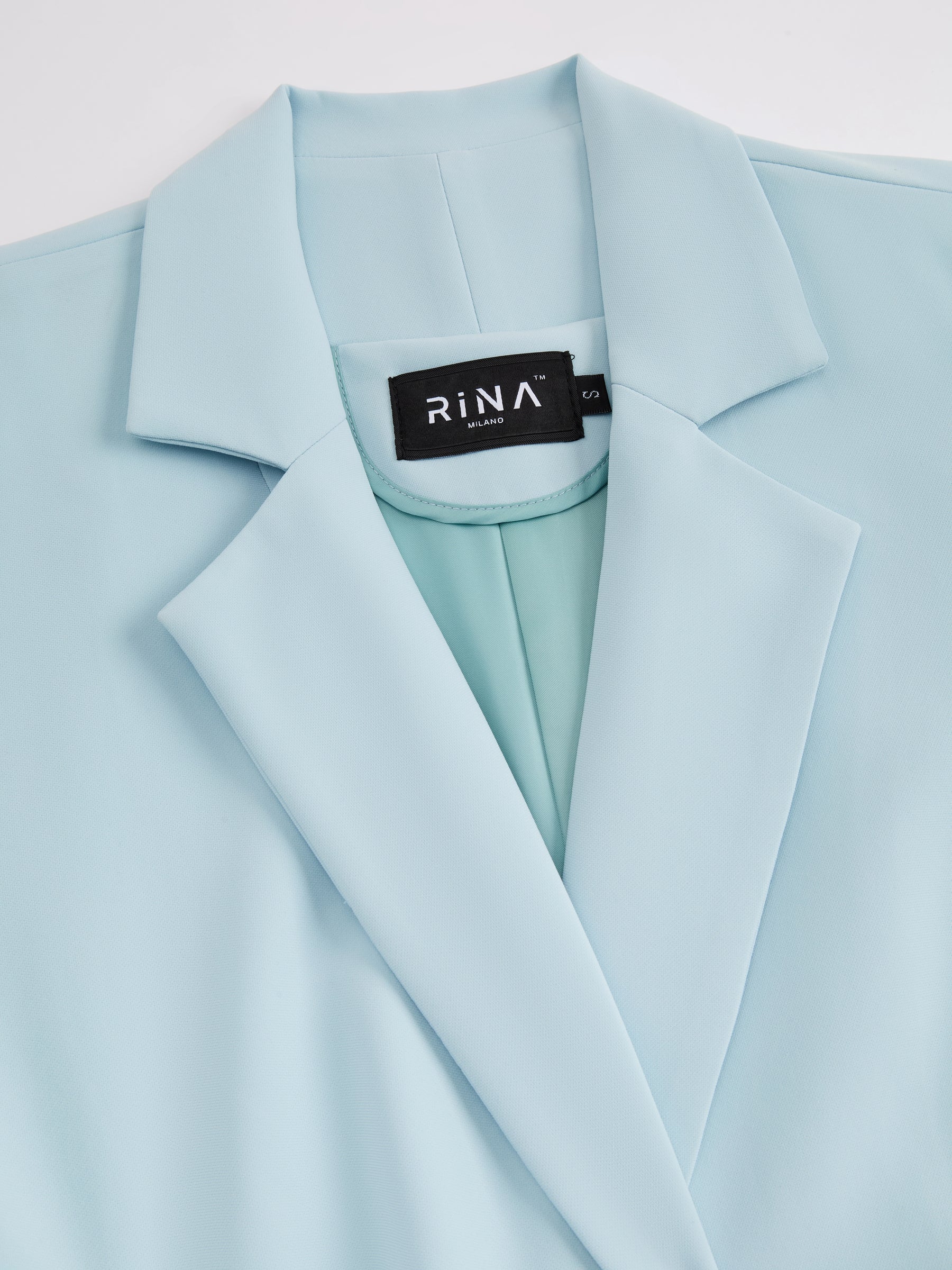 Set Blazer e Pantaloni Donna - Design con Pieghe Frontali per Stile Professionale