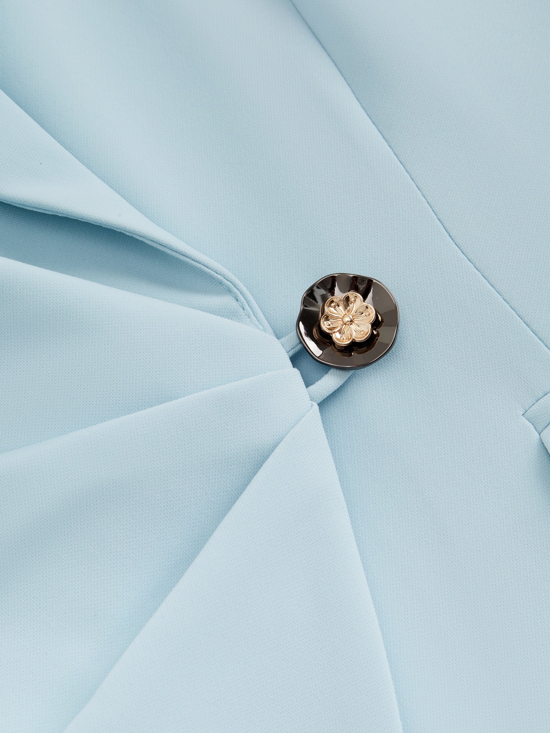 Set Blazer e Pantaloni Donna - Design con Pieghe Frontali per Stile Professionale