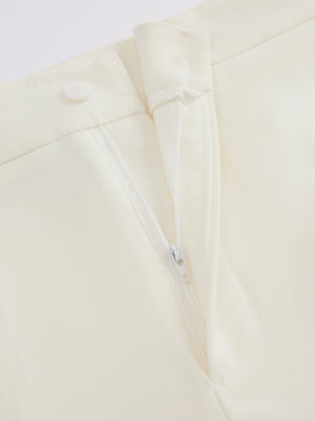 Set Blazer e Pantaloni Donna - Design con Pieghe Frontali per Stile Professionale