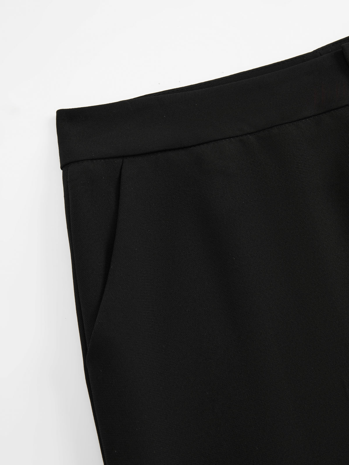 Set Blazer e Pantaloni Donna - Design con Pieghe Frontali per Stile Professionale