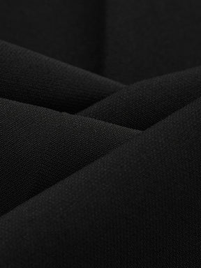 Set Blazer e Pantaloni Donna - Design con Pieghe Frontali per Stile Professionale