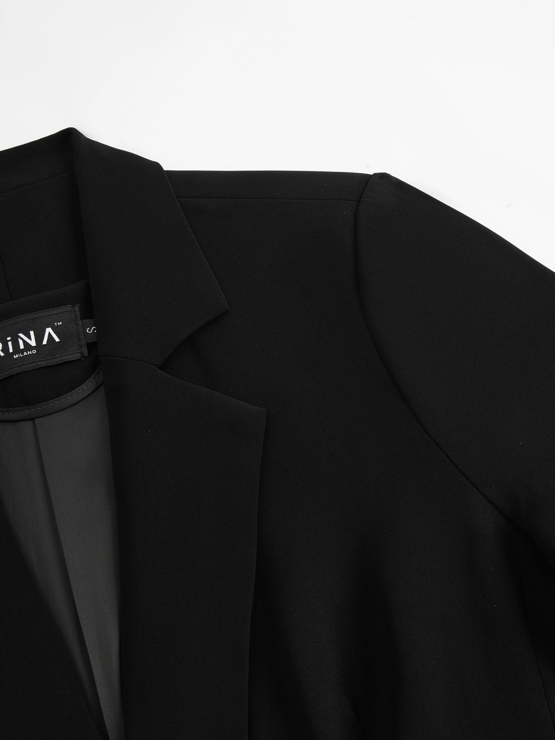 Set Blazer e Pantaloni Donna - Design con Pieghe Frontali per Stile Professionale