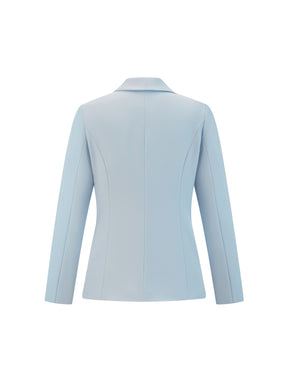 Blazer slim fit da donna: elegante blazer monopetto, adatto per l'ufficio e le occasioni formali.